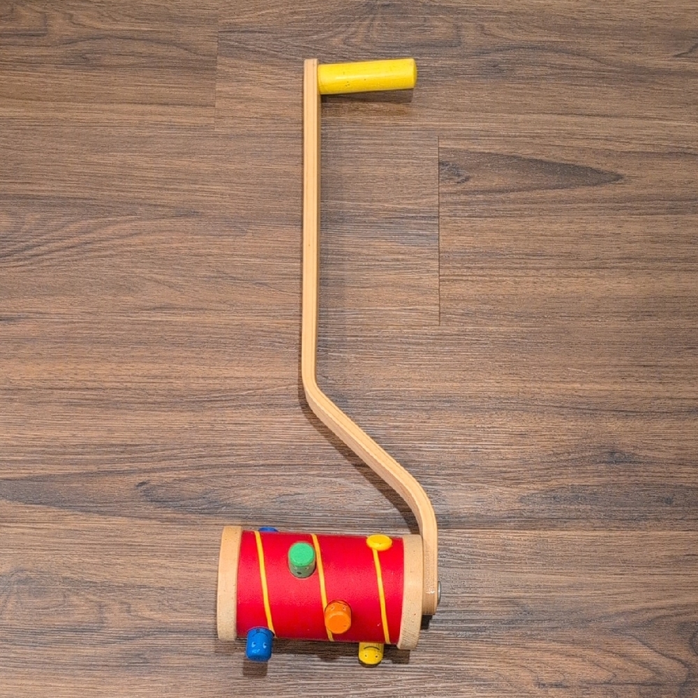 Vintage IKEA Wooden Walker Toy